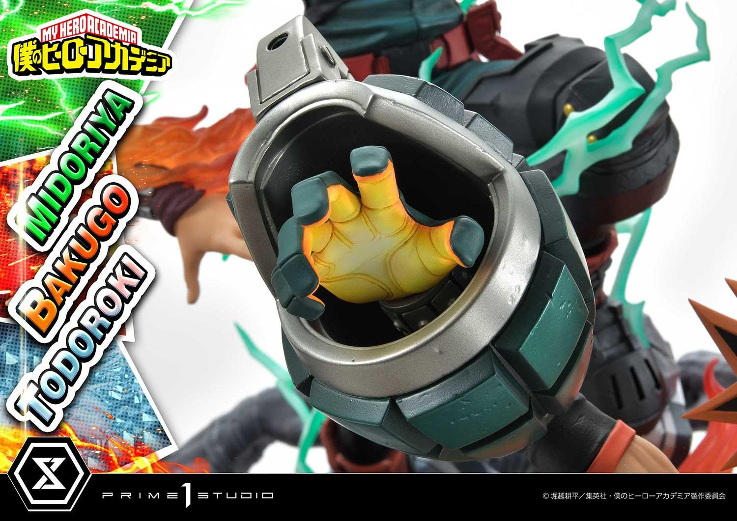 英雄集結！日本雕像大廠釋出「綠谷出久、爆豪勝己、轟焦凍」連袂出擊雕像，「超強細節+68公分大尺寸」剁手也得買！