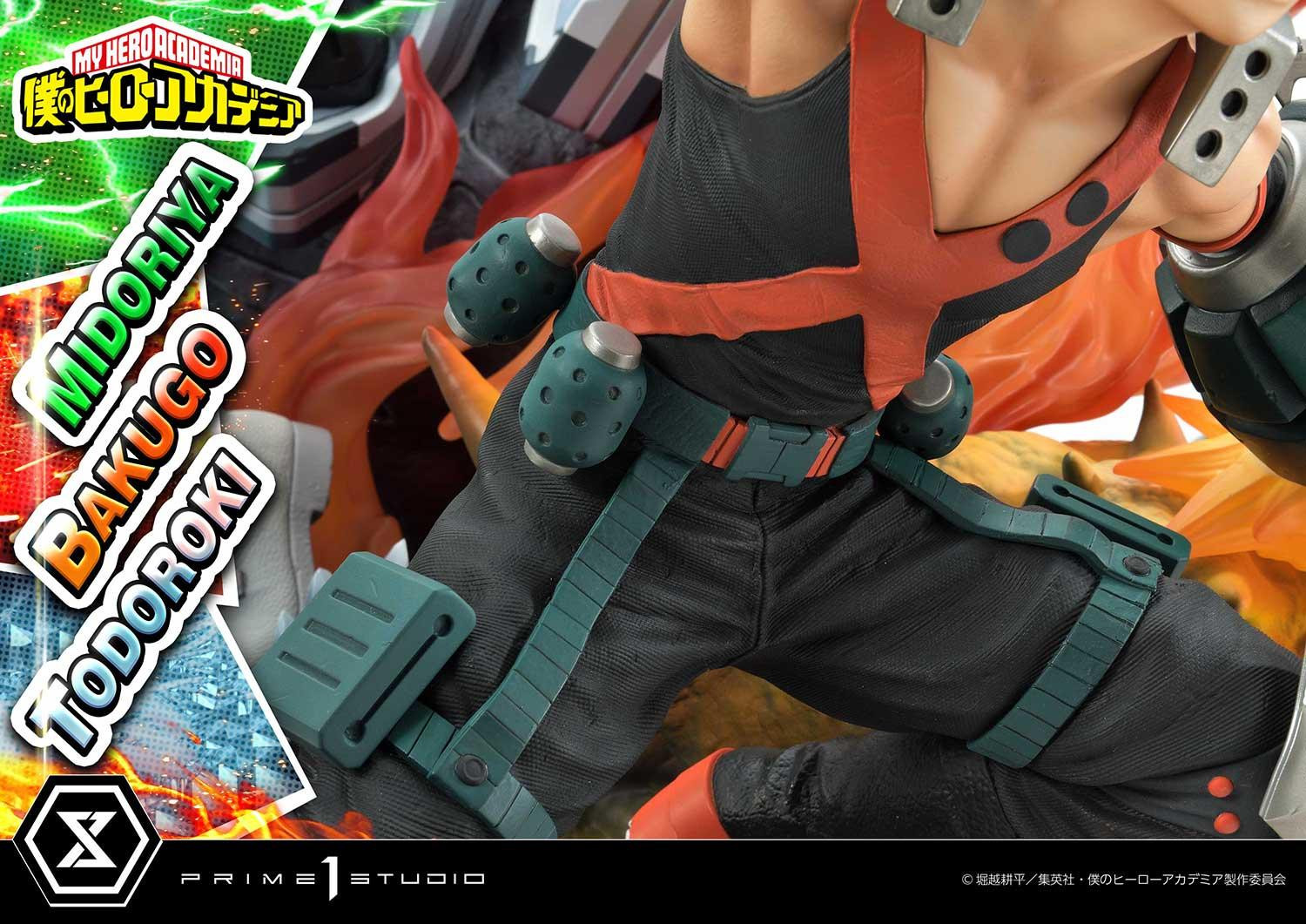 英雄集結！日本雕像大廠釋出「綠谷出久、爆豪勝己、轟焦凍」連袂出擊雕像，「超強細節+68公分大尺寸」剁手也得買！