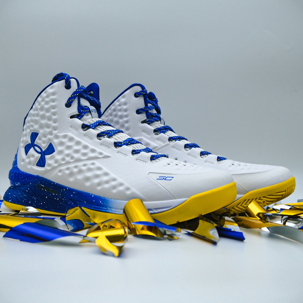 COOL 開箱｜初代光榮戰靴回歸！Curry One “DUB NATION”實鞋一覽，回憶起當年的冠軍盃與 MVP！