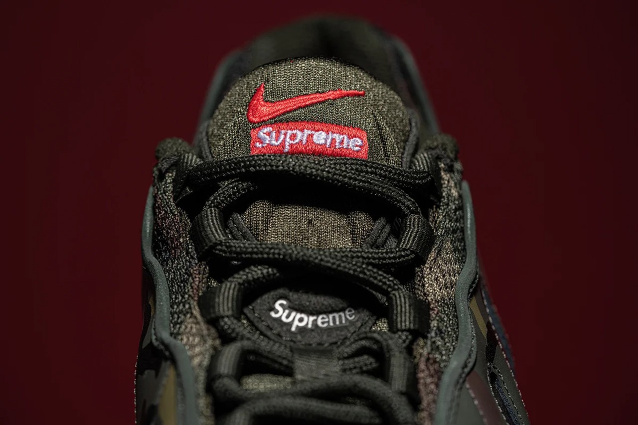 supreme nike camo shoes