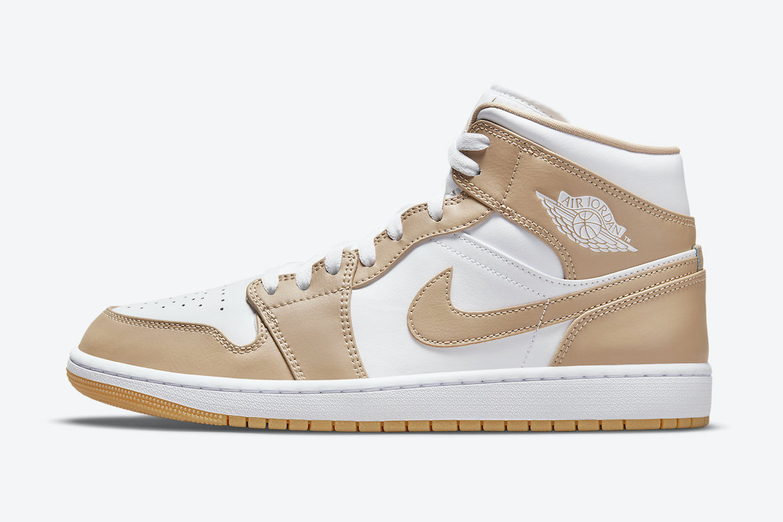 jordan 1 mid blue tan