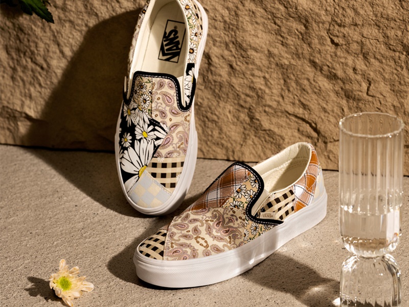 台灣販售預告｜最火變形蟲、雛菊小花元素一次擁有！ VANS 全新「MEADOW PATCHWORK 」系列即將開賣！