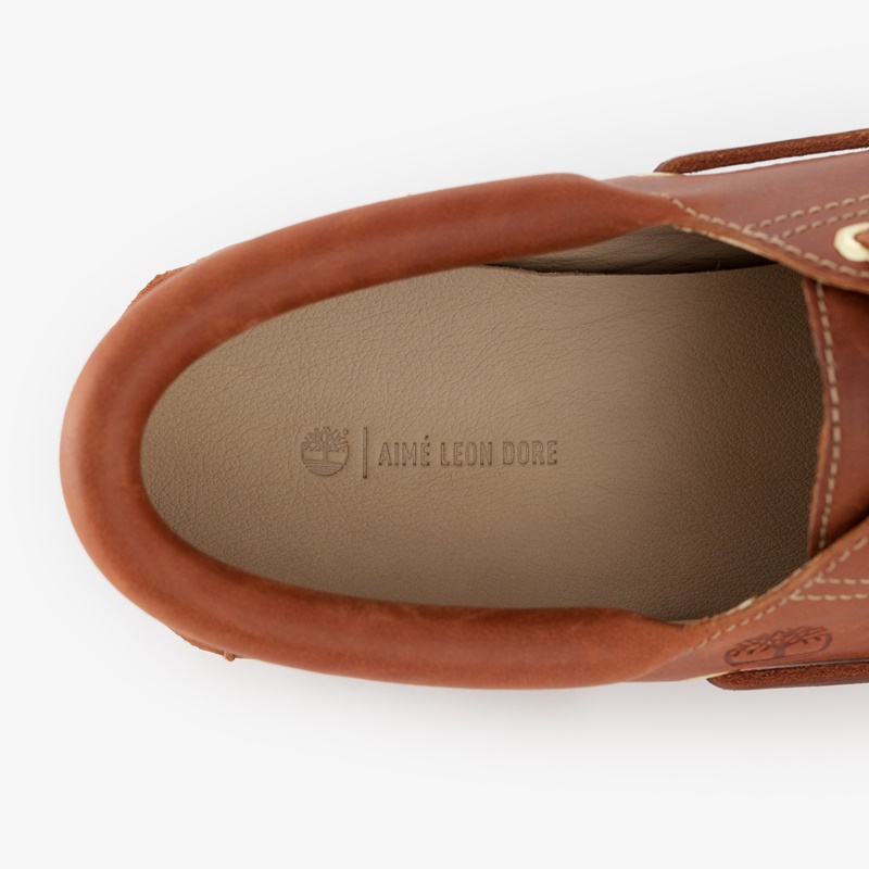 台灣販售資訊｜紐約火爆簡約街牌參戰！ AIMÉ LEON DORE x Timberland 經典三孔手工縫製帆船鞋限量開賣！