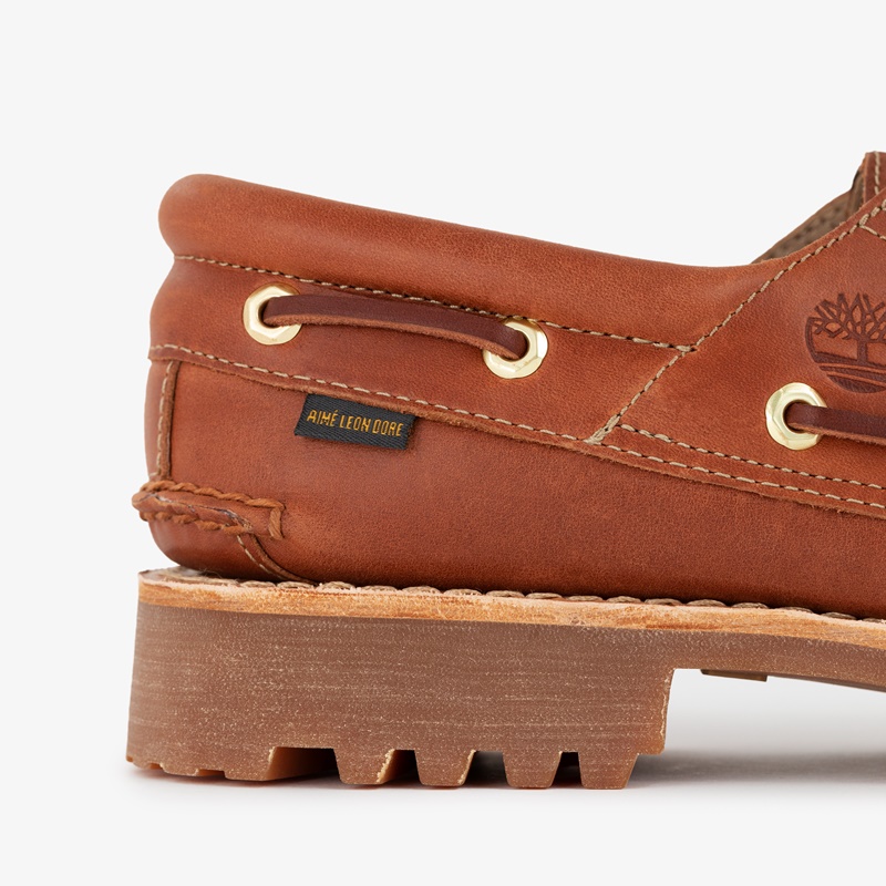台灣販售資訊｜紐約火爆簡約街牌參戰！ AIMÉ LEON DORE x Timberland 經典三孔手工縫製帆船鞋限量開賣！