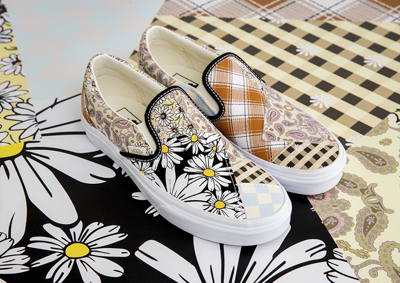 台灣販售預告｜最火變形蟲、雛菊小花元素一次擁有！ VANS 全新「MEADOW PATCHWORK 」系列即將開賣！