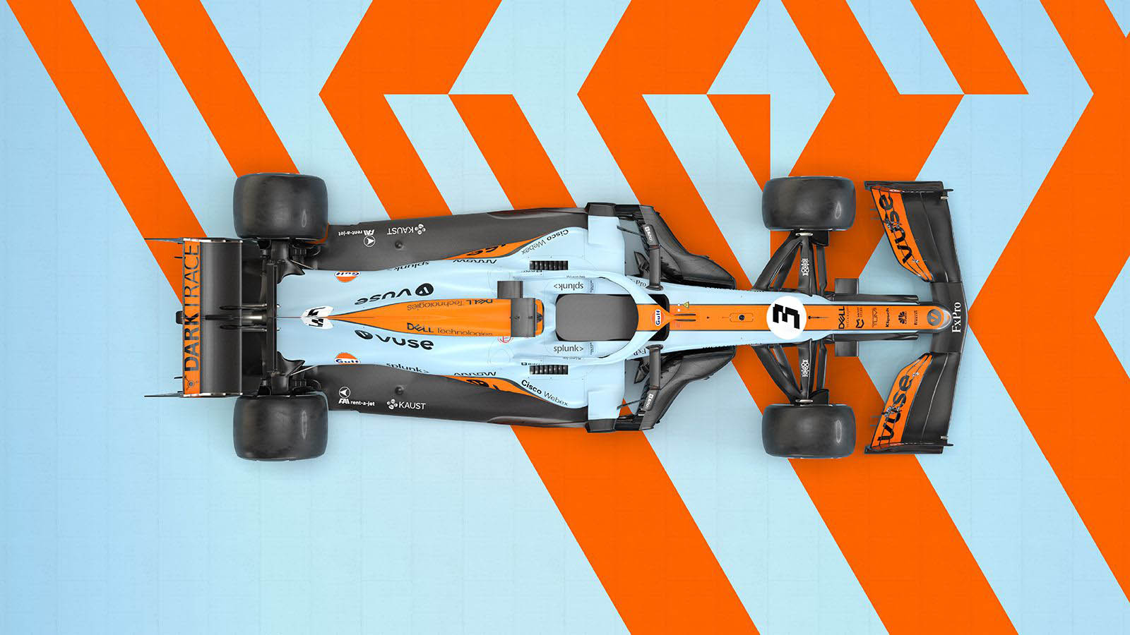 McLaren MCL35M Gulf Oil