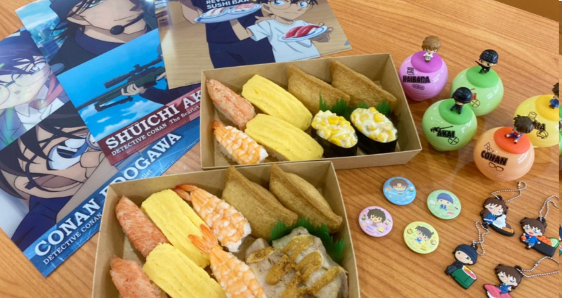 送名偵探柯南扭蛋！藏壽司推限定 KURA 外帶，「鮭魚，炙烤」6 款餐盒征服你味蕾！
