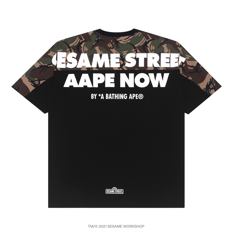 台灣販售預告｜極具話題的 APE BY *A BATHING APE® X SESAME STREET 聯乘系列登場！滿額還送限量玩偶鑰匙圈組！