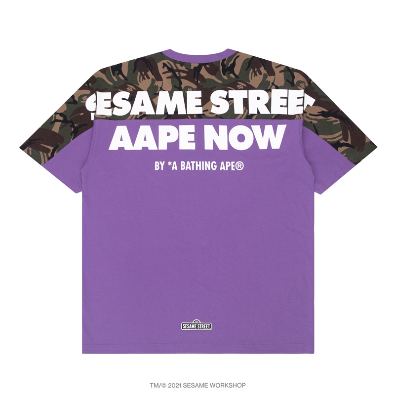 台灣販售預告｜極具話題的 APE BY *A BATHING APE® X SESAME STREET 聯乘系列登場！滿額還送限量玩偶鑰匙圈組！