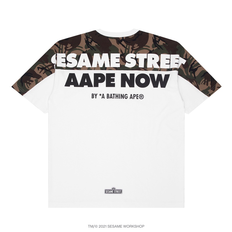 台灣販售預告｜極具話題的 APE BY *A BATHING APE® X SESAME STREET 聯乘系列登場！滿額還送限量玩偶鑰匙圈組！