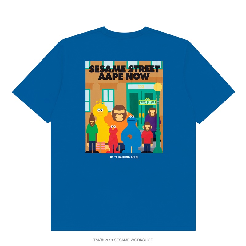 台灣販售預告｜極具話題的 APE BY *A BATHING APE® X SESAME STREET 聯乘系列登場！滿額還送限量玩偶鑰匙圈組！