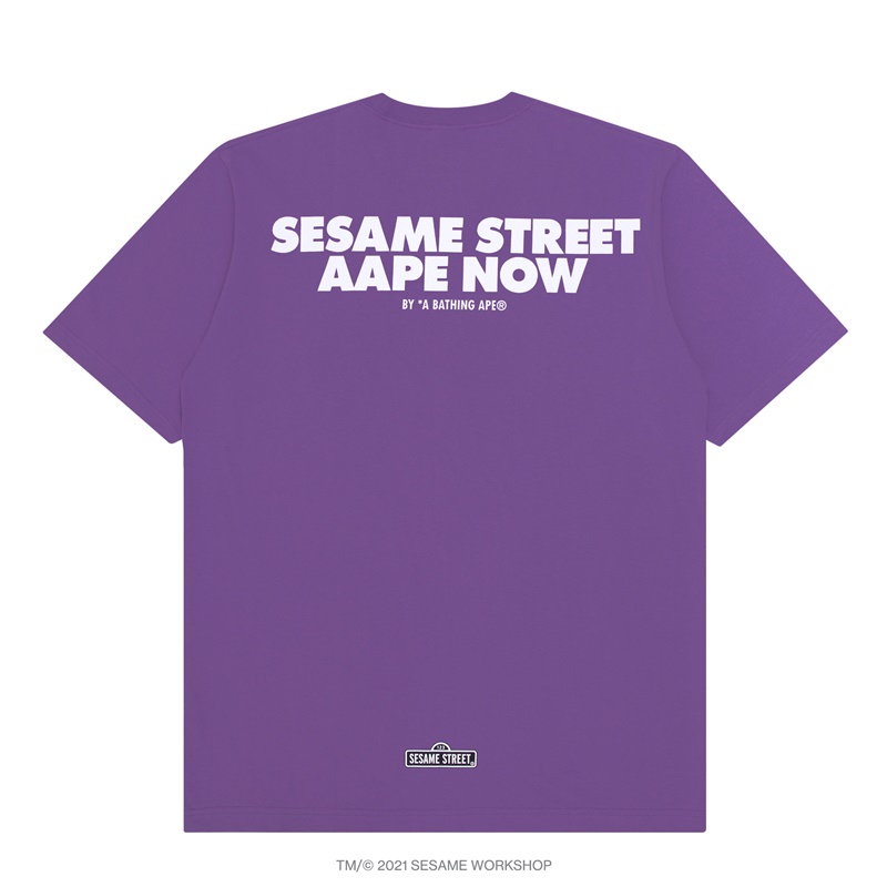 台灣販售預告｜極具話題的 APE BY *A BATHING APE® X SESAME STREET 聯乘系列登場！滿額還送限量玩偶鑰匙圈組！