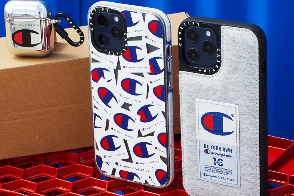 夏天就是要運動風！CASETiFY x Champion 跨界聯名，定番大學Ｔ變 iPhone 手機殼