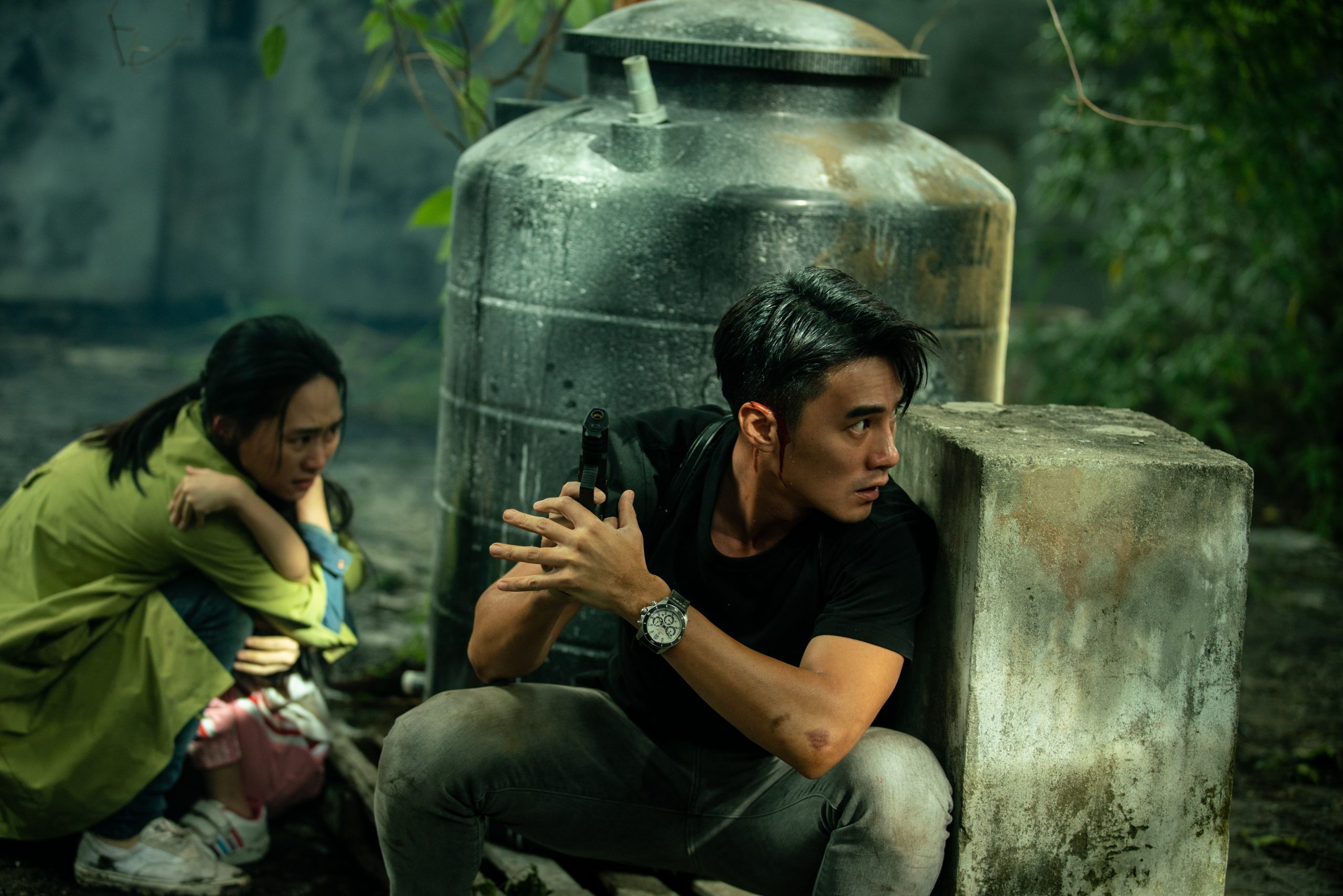 年度話題電影《靈語》記者會眾星全集結，楊丞琳力求與鄭人碩再合演！