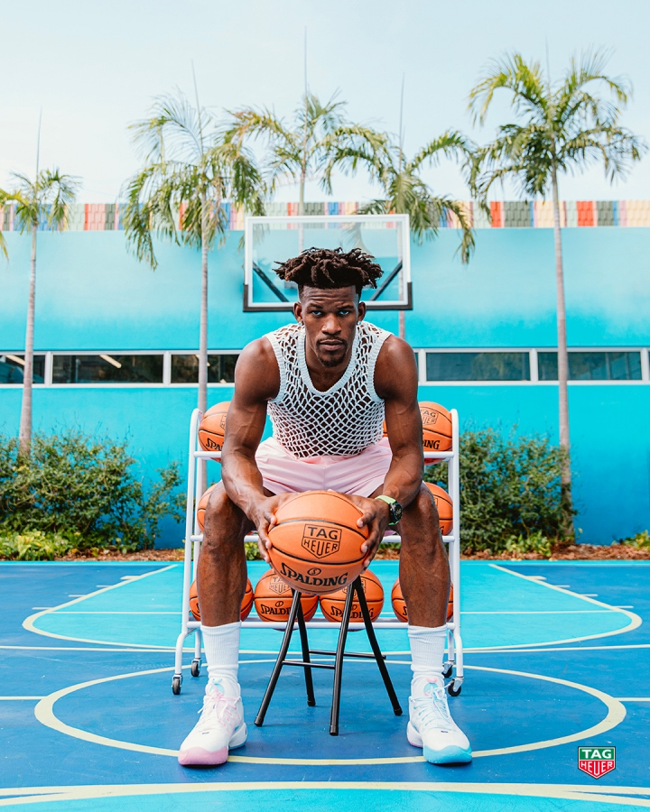 士官長也玩錶！ NBA 球星 Jimmy Butler 出任 TAG Heuer 泰格豪雅品牌大使