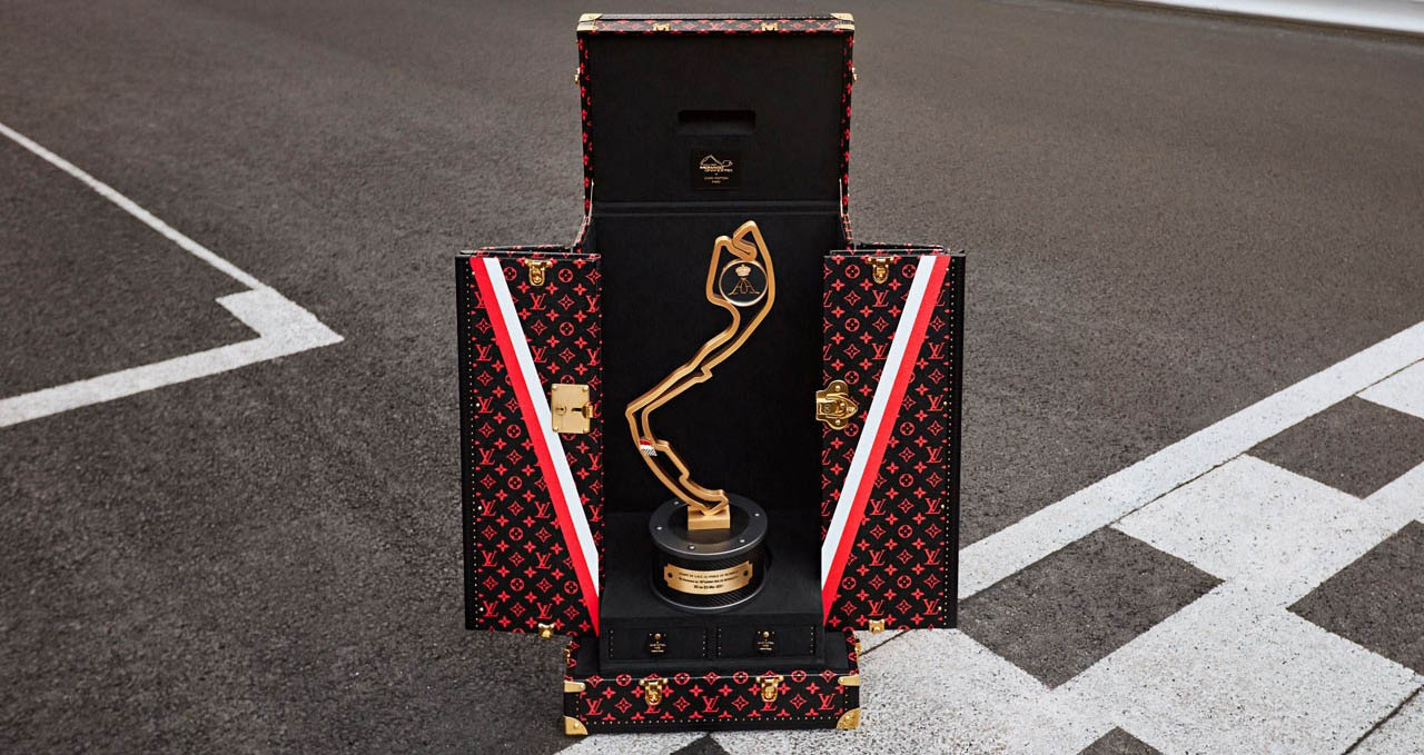 F1 Monaco Grand Prix Trophy Louis Vuitton Case