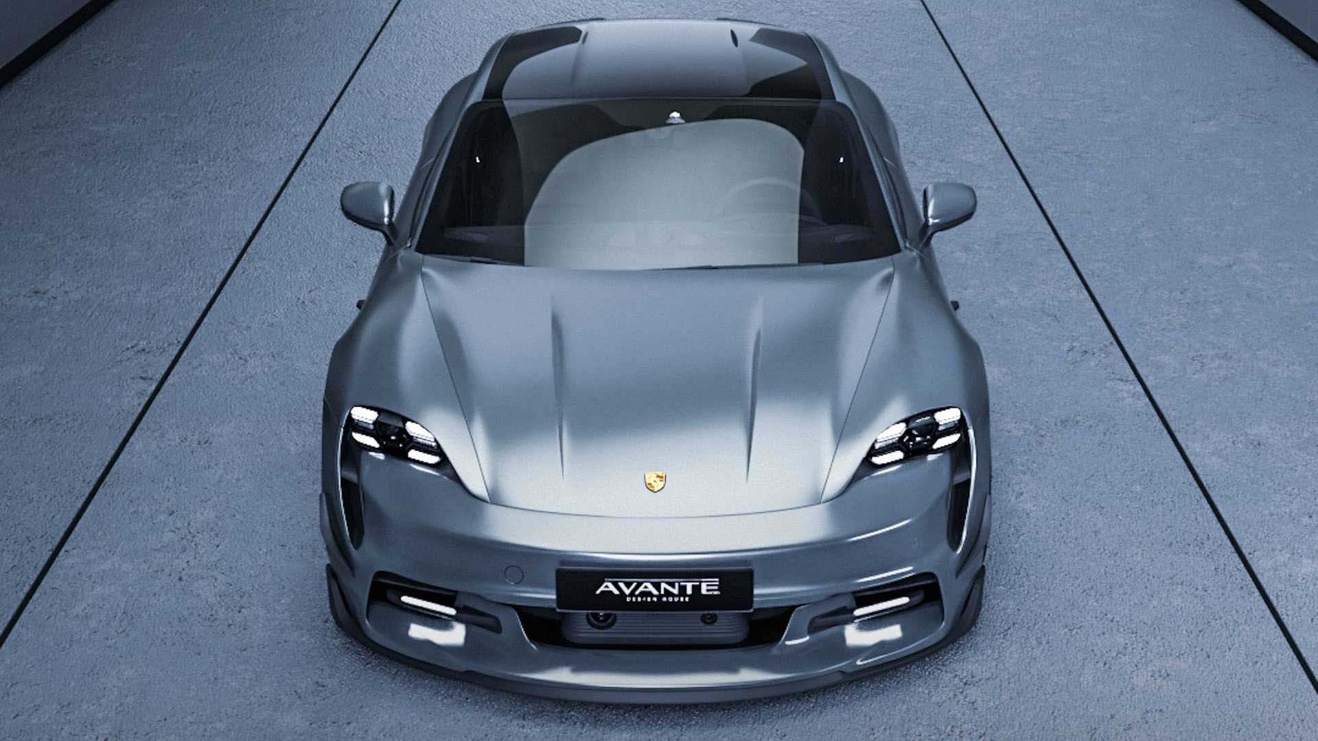 Porsche Taycan 也想變 911？行，Avante Design 為你量身訂做！