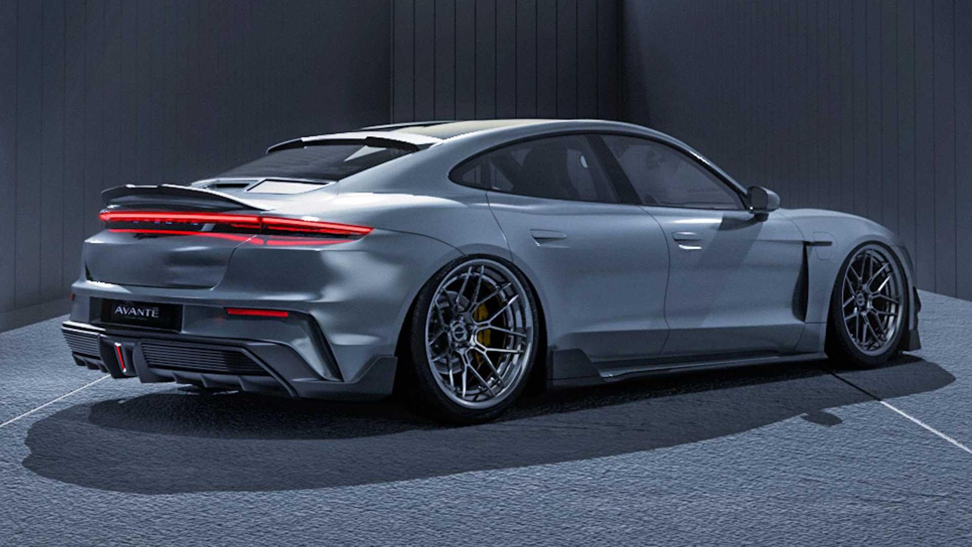 Porsche Taycan 也想變 911？行，Avante Design 為你量身訂做！
