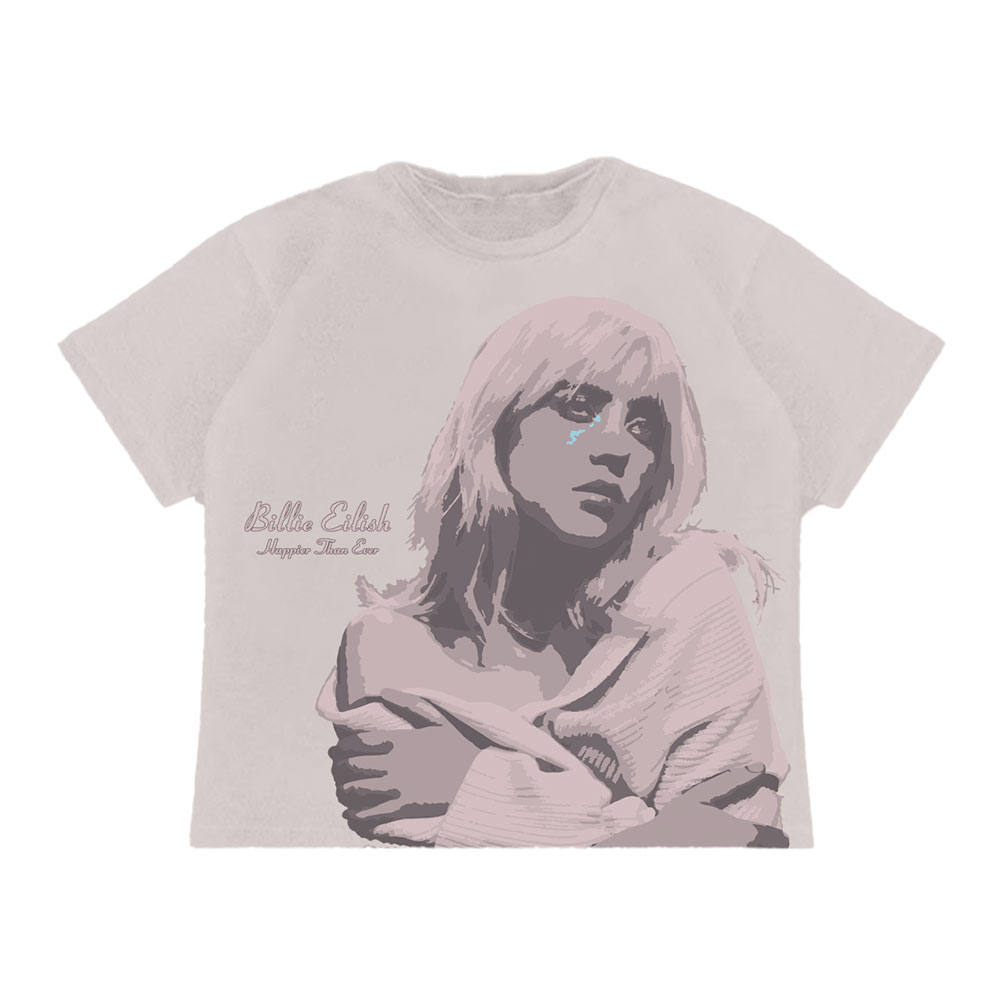 側面夠震撼！Billie Eilish 新專輯服飾周邊的「大胸 Tee」值得買