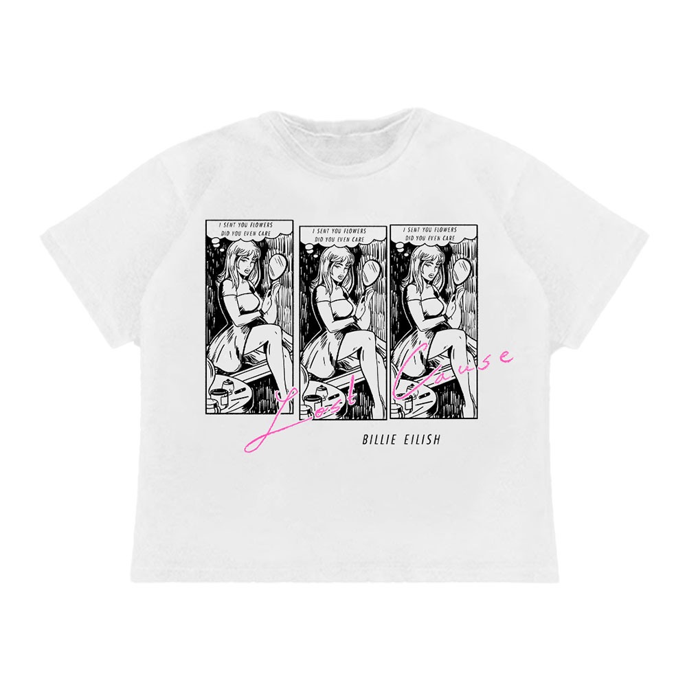 側面夠震撼！Billie Eilish 新專輯服飾周邊的「大胸 Tee」值得買