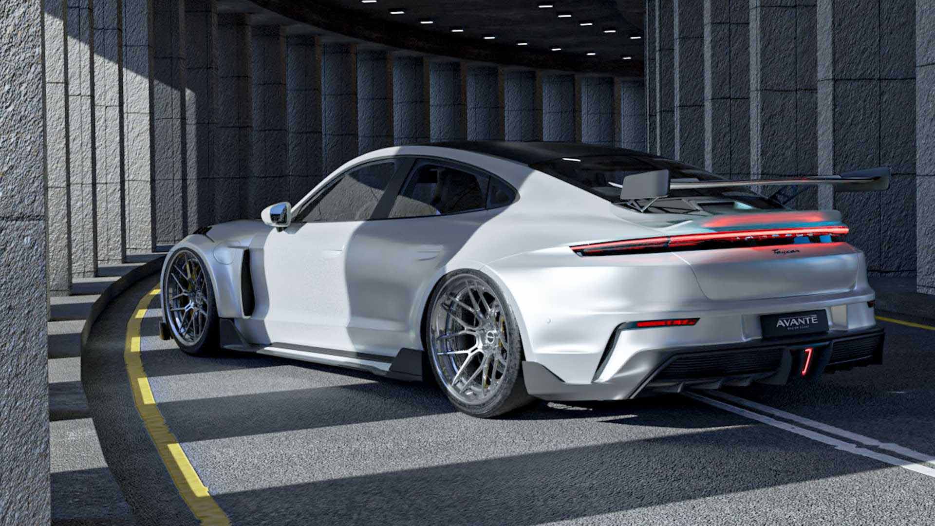 Porsche Taycan 也想變 911？行，Avante Design 為你量身訂做！
