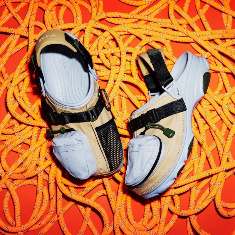 台灣販售預告｜結合軍事、戶外及機能的洞洞鞋你看過？ Crocs × BEAMS 第四彈聯乘鞋款即將開賣！