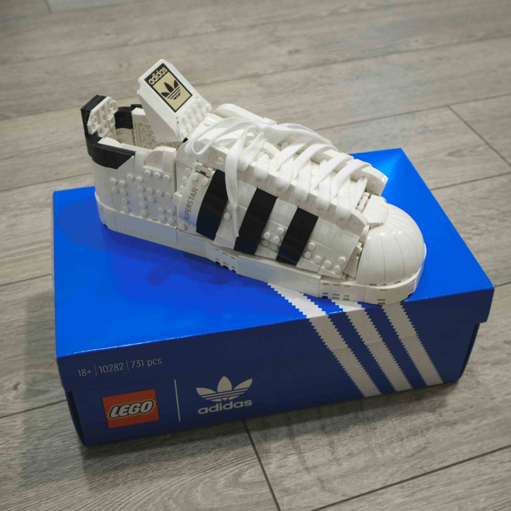 COOL 開箱｜鞋迷、積木迷們討論度超高！LEGO® adidas Originals Superstar 聯名系列搶先一覽，連鞋盒都吸睛！#文末贈獎