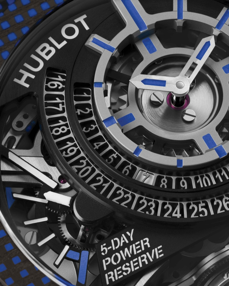 全球限量各「 8 」只！ HUBLOT 宇舶推出 MP-09 雙軸陀飛輪腕錶，注入業界第一 3D 彩色碳纖維！