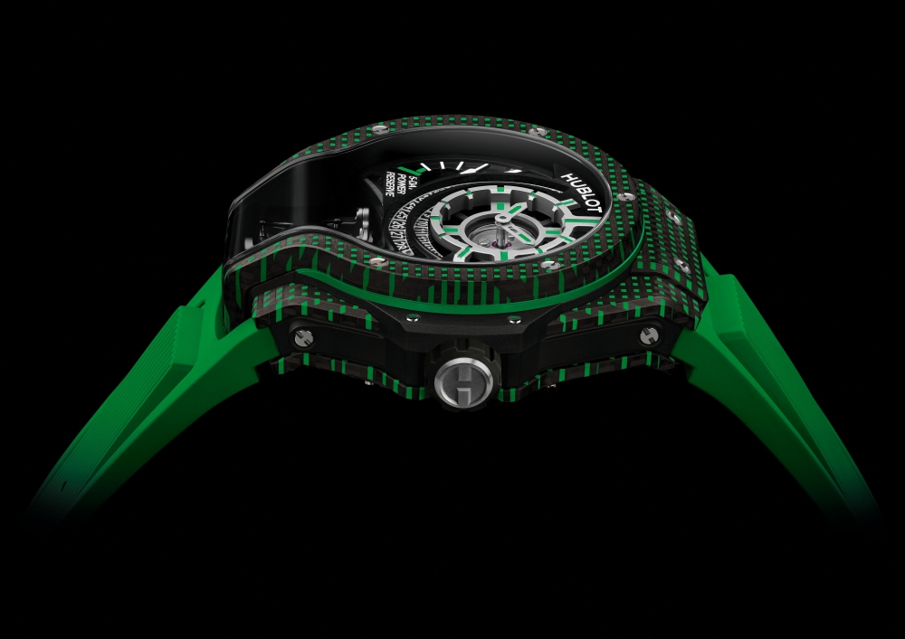 全球限量各「 8 」只！ HUBLOT 宇舶推出 MP-09 雙軸陀飛輪腕錶，注入業界第一 3D 彩色碳纖維！