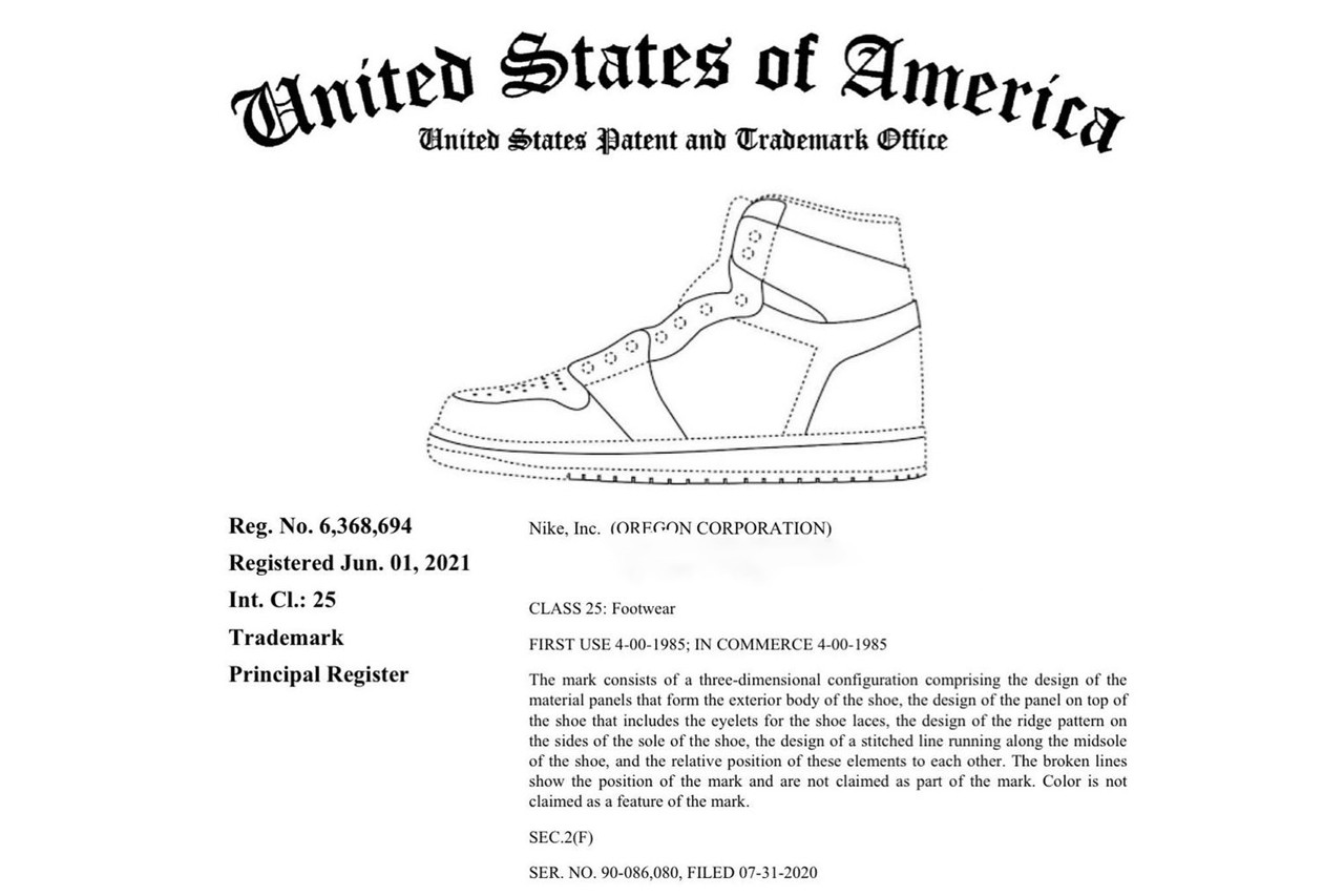 翻玩、抄襲和假貨不再有？ Nike 為 Air Jordan 1 設計「註冊商標」正式通過！