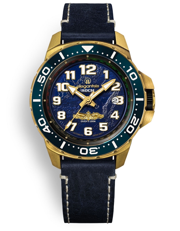 向 92 大捷不朽歷史印記致敬！ elegantsis 推出限量 200 只「海軍艦隊 2.0 - 九二海戰」紀念錶款