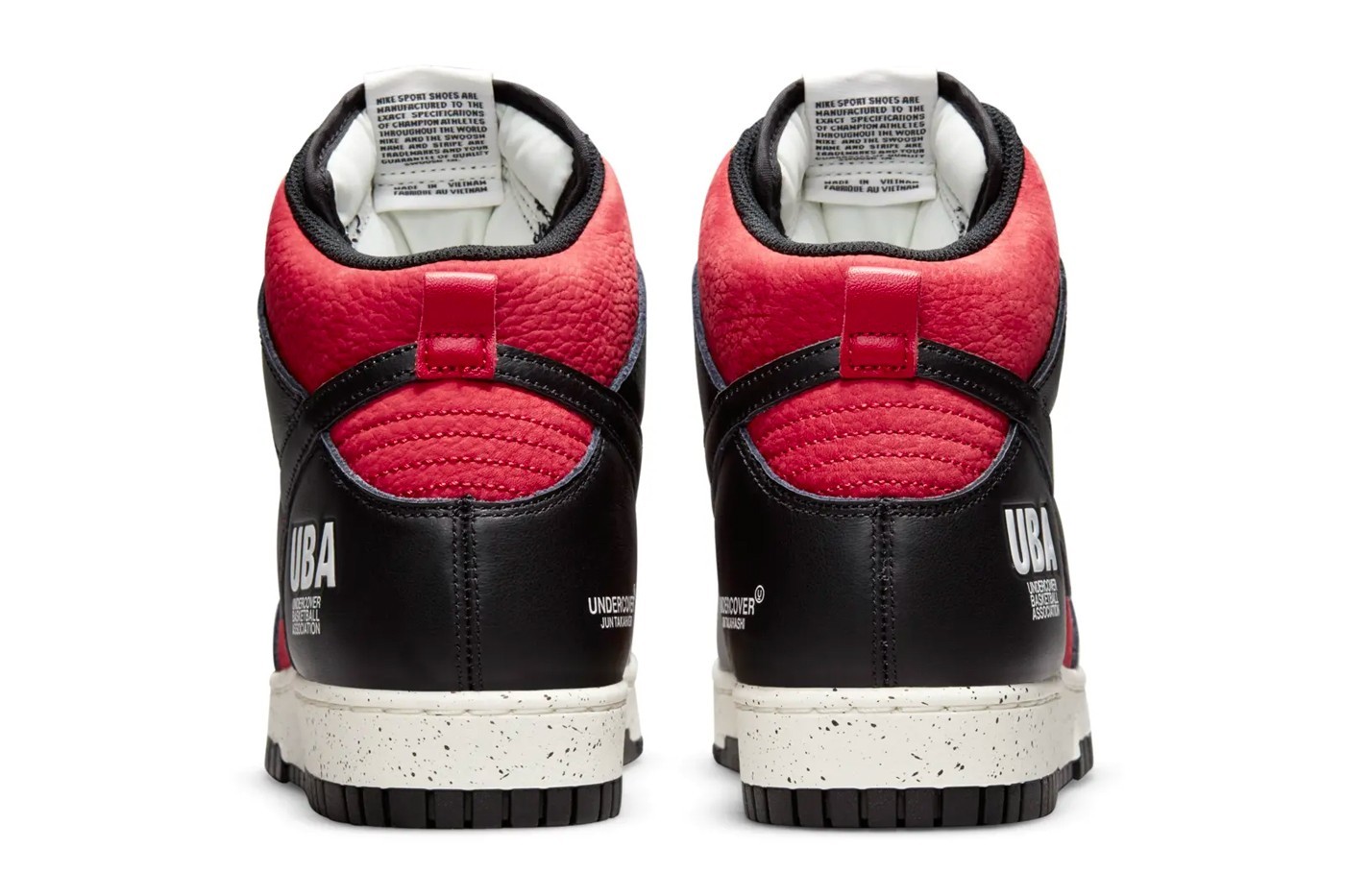 配色絕佳！UNDERCOVER x Nike Dunk High 全新鞋款聯名「UBA」月底發售