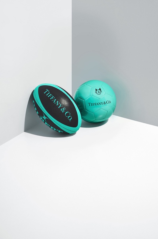 Tiffany x “Gilbert” rugby ball