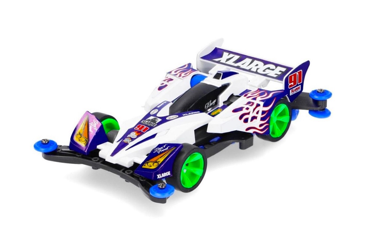 記得《爆走兄弟》嗎？XLARGE x TAMIYA 「聯名旋風衝鋒」四驅車本週發售
