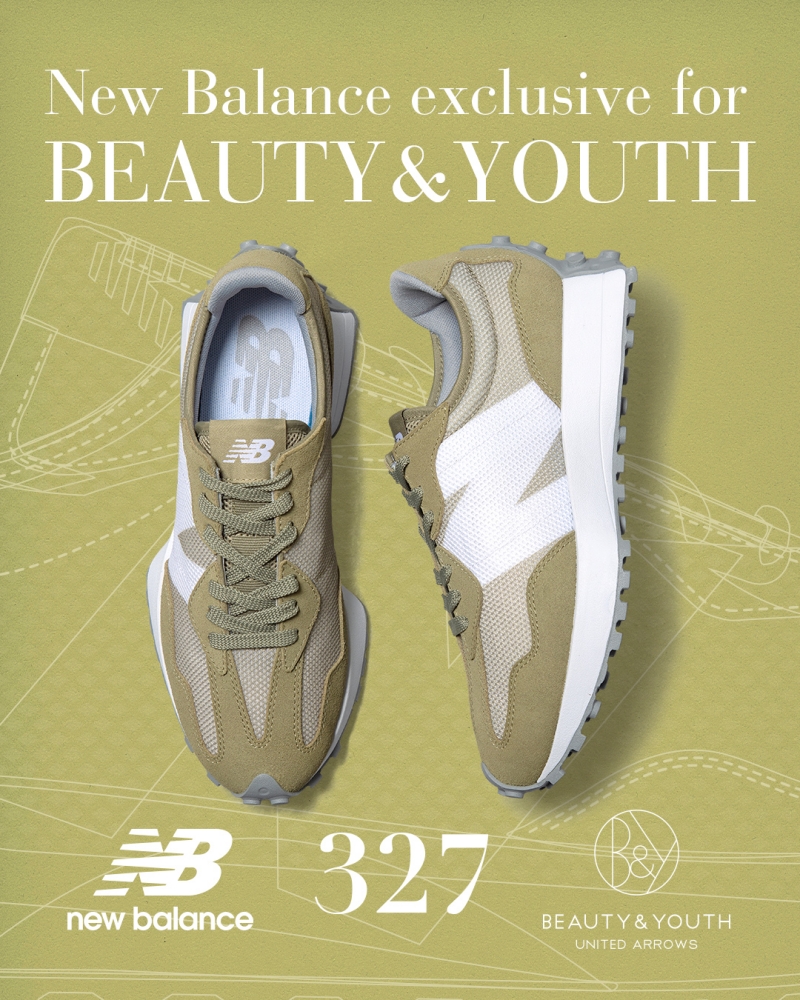 台灣販售預告｜ BEAUTY&YOUTH x New Balance 聯名 327、2002R 別注配色即將開賣！