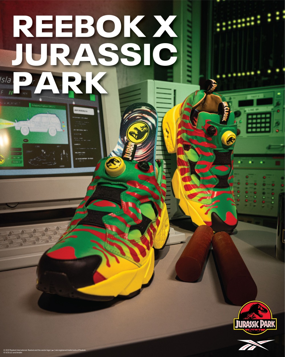 jurassic park x reebok instapump