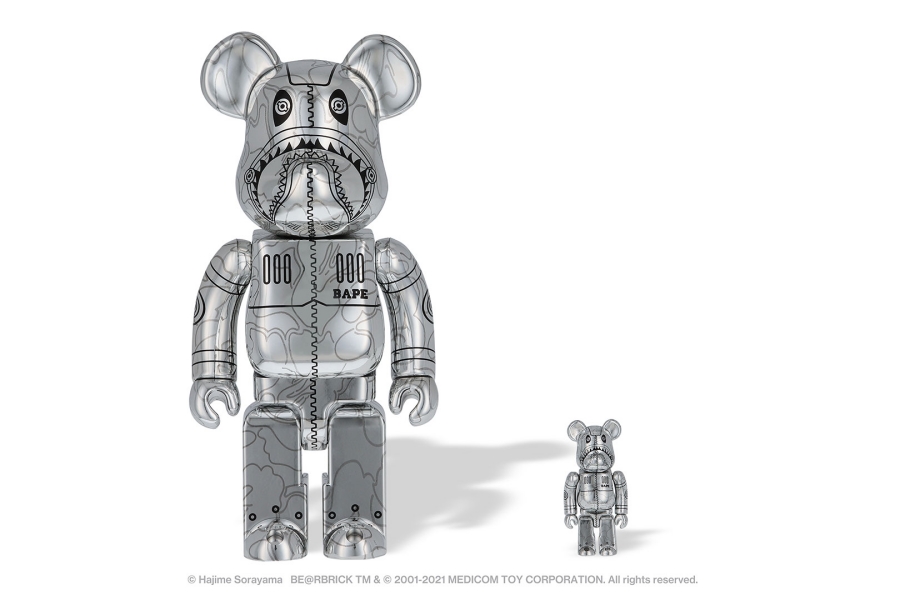 台灣販售預告｜機械鯊魚必須收！ BAPE® × 空山基 HAJIME SORAYAMA 首次聯乘系列即將開賣！