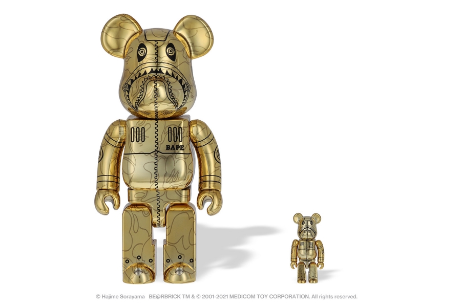 台灣販售預告｜機械鯊魚必須收！ BAPE® × 空山基 HAJIME SORAYAMA 首次聯乘系列即將開賣！