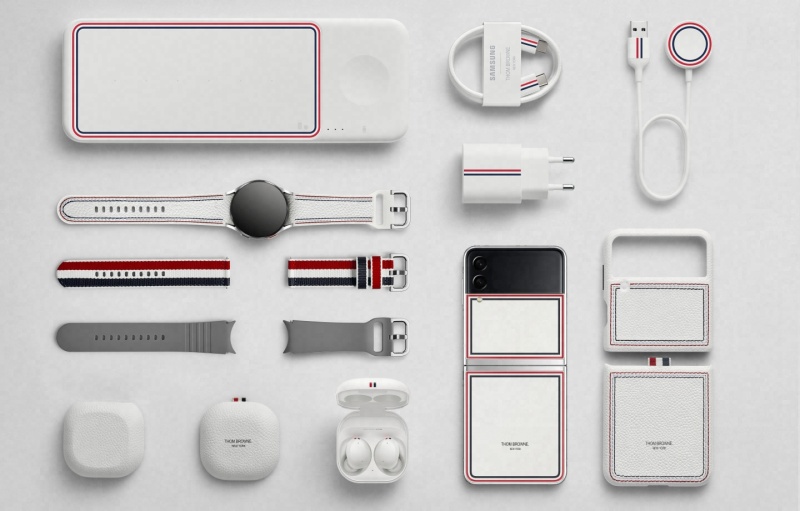 Samsung x Thom Browne 再度強強聯手！簡約白色摺疊旗艦機 Galaxy Z Flip3、Z Fold3 限量版搶先「這天」在台開賣！