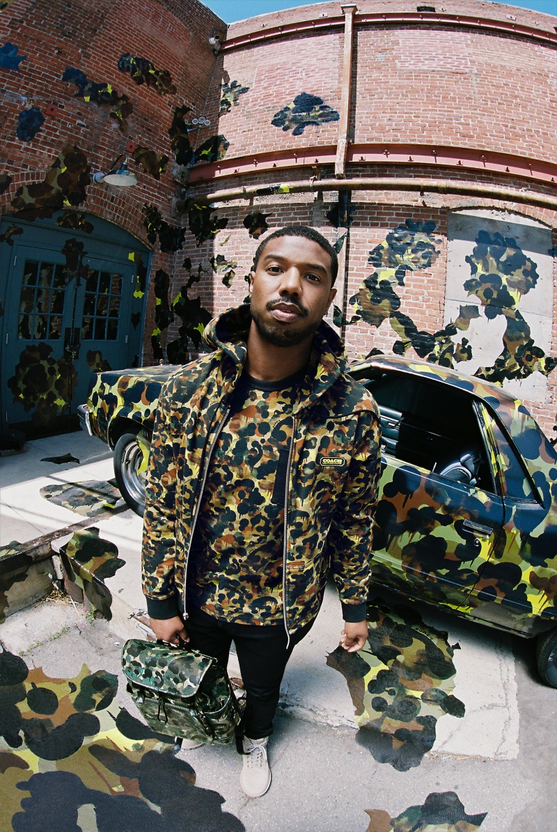 Michael B. Jordan 、林書豪及 Quincy 等大神演繹！ COACH 正式發佈 Camo Print 迷彩印花系列