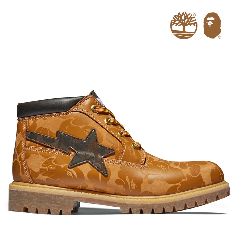 台灣販售預告｜流星 x 黃靴撞出新經典！BAPE® X TIMBERLAND 2021秋冬聯乘系列即將開賣！