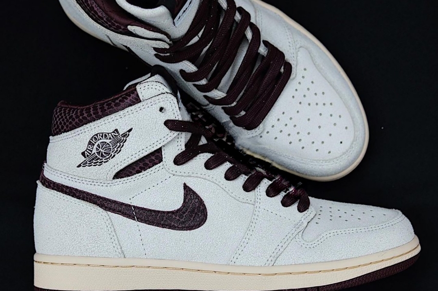 還在留念上一次的 3 代？即將推出的 A Ma Maniére x Air Jordan 1 High 奢華質感再次突破天際！