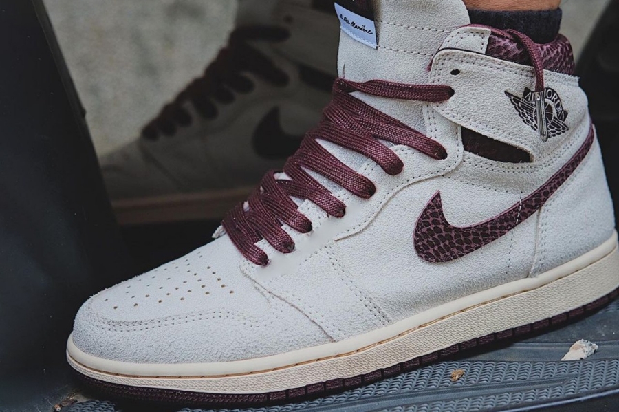 還在留念上一次的 3 代？即將推出的 A Ma Maniére x Air Jordan 1 High 奢華質感再次突破天際！