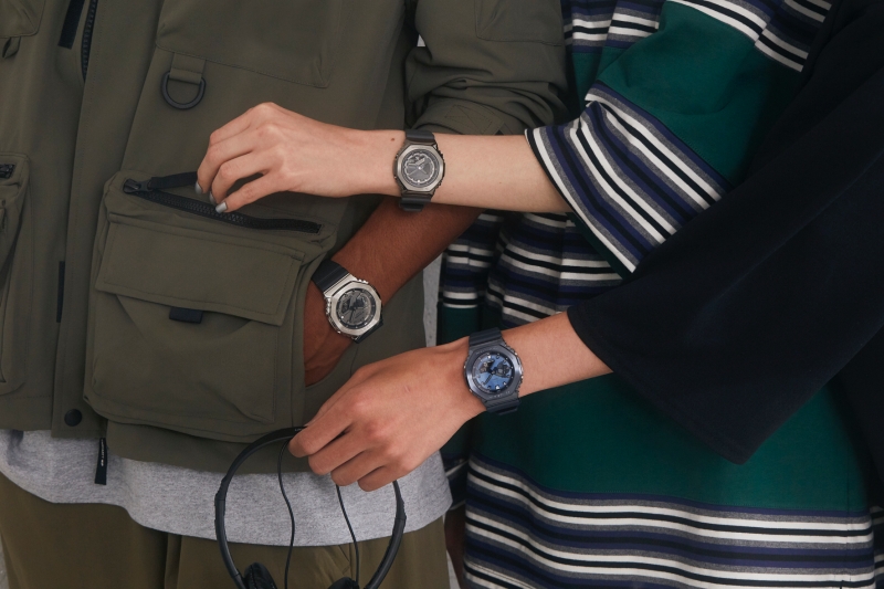 八角錶圈真的金屬化了！號稱「農家橡樹」的 G-SHOCK GM-2100 不銹鋼版本超質感登場！