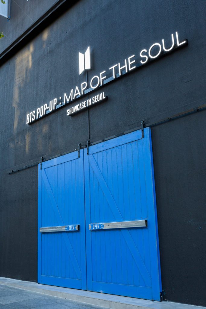 BTS POP-UP: MAP OF THE SOUL SHOWCASE IN TAIPEI