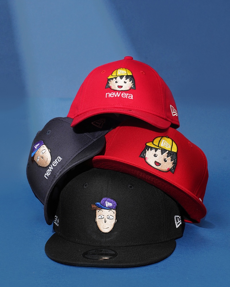 超萌還原小丸子的「小學生帽」！ New Era x 《櫻桃小丸子》聯名把你童年和潮流結合了！