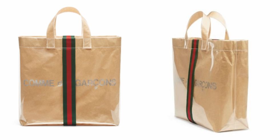上線必須馬上搶！Gucci x COMME des GARÇONS 三度聯名托特包「開賣時間」「搶購位置」全公開