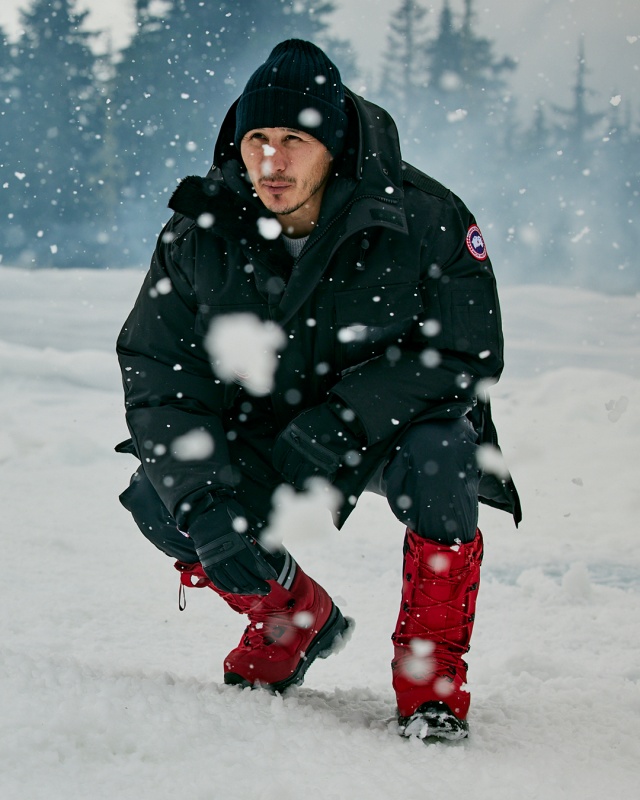 貝克漢二兒子 Romeo Beckham 率先演繹！ CANADA GOOSE 首度重磅發表 Footwear 鞋履系列