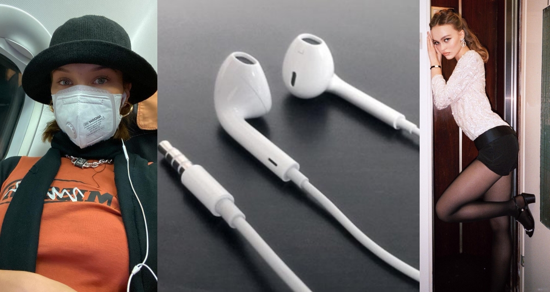 耳機還是老的好！強尼戴普正妹女兒鍾情老牌 Apple 有線耳機，或將再度掀起復古潮！