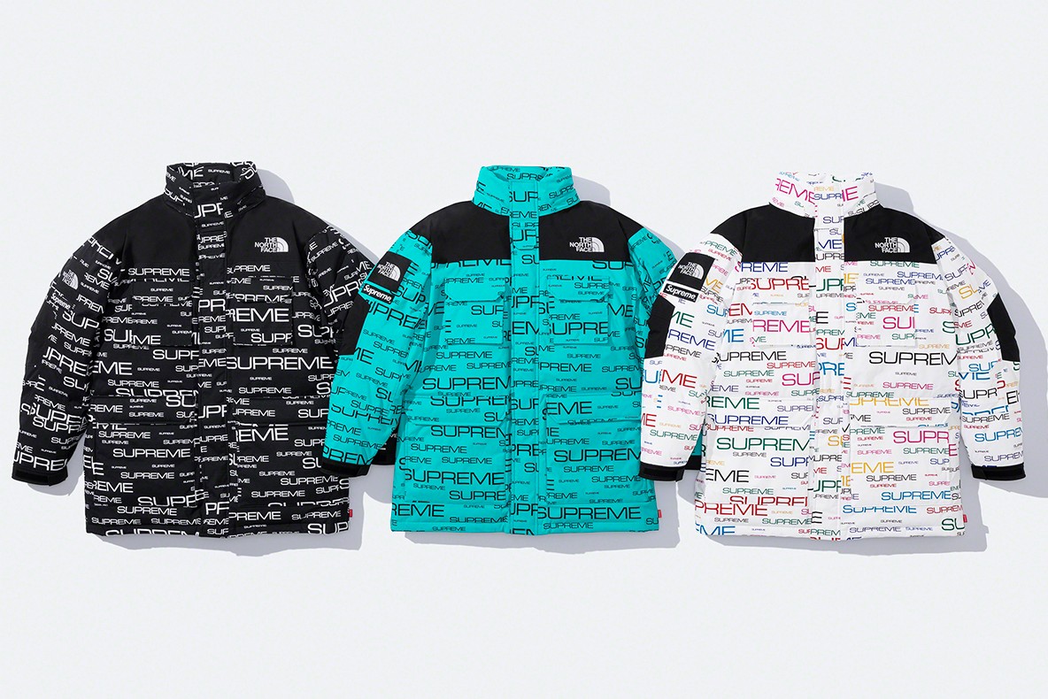 滿版Logo 你頂得住？ Supreme x The North Face 2021 秋季聯乘系列登場